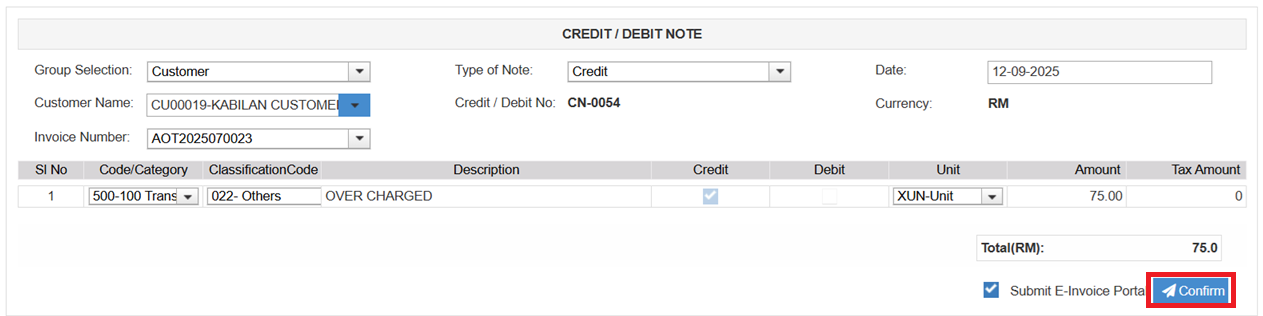 Credit Debit Form